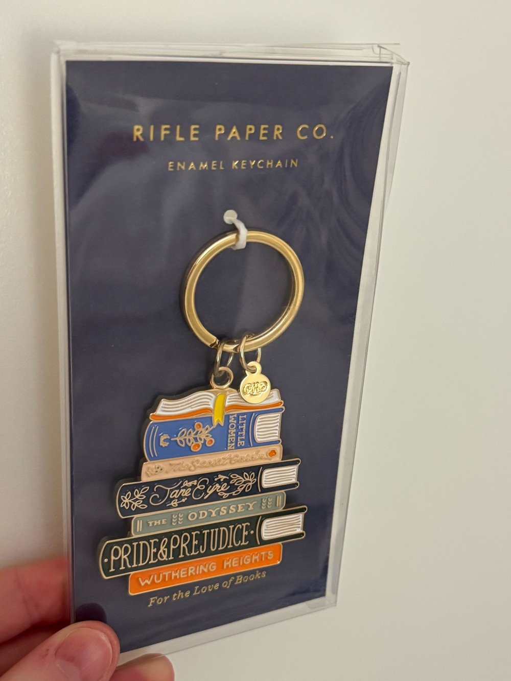 Rifle Paper Co Enamel Keychain